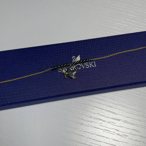 Swarovski Remix Collection Tarot Magic Bird Bracelet Medium Dark Multi - Picture 2 of 11